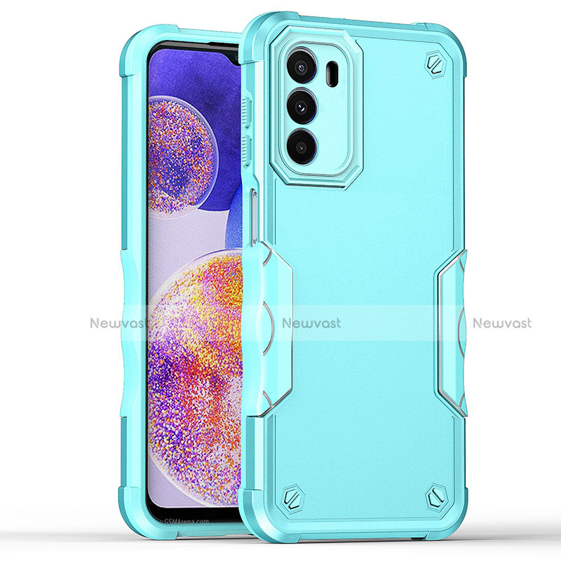 Silicone Matte Finish and Plastic Back Cover Case for Motorola Moto G82 5G