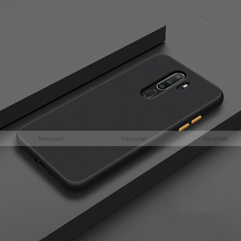 Silicone Matte Finish and Plastic Back Cover Case for Oppo A11X