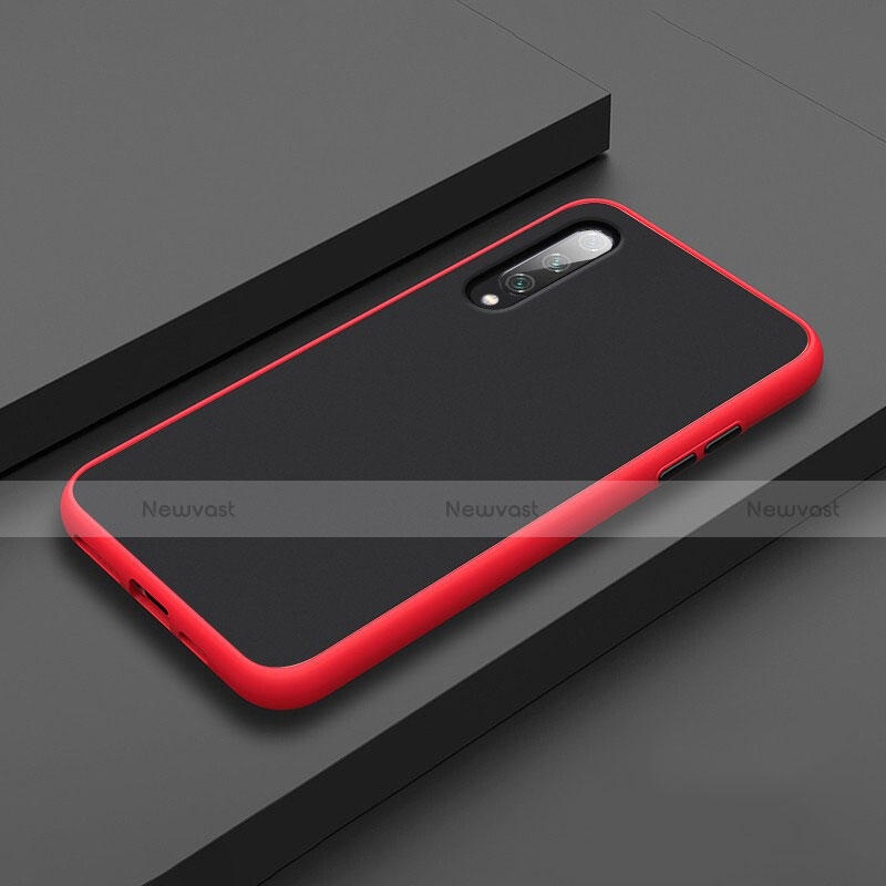 Silicone Matte Finish and Plastic Back Cover Case R01 for Xiaomi Mi A3