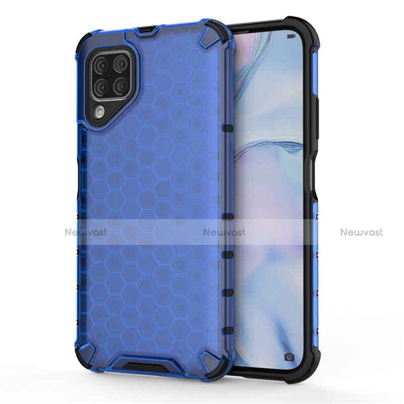 Silicone Matte Finish and Plastic Back Cover Case R02 for Huawei Nova 6 SE