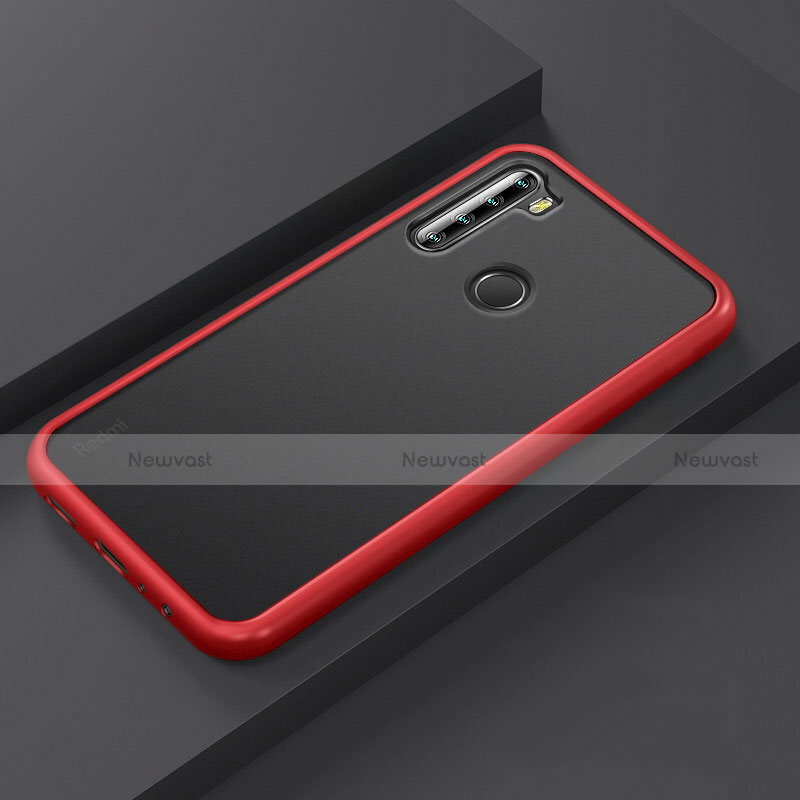 Silicone Matte Finish and Plastic Back Cover Case R03 for Xiaomi Redmi Note 8