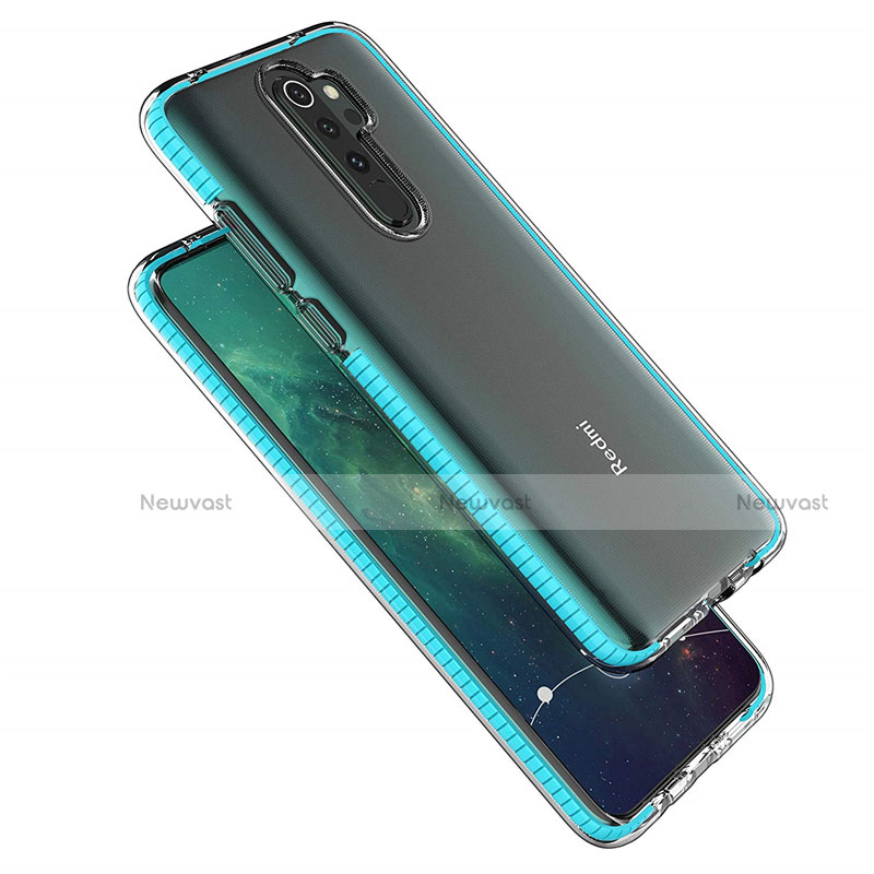 Silicone Matte Finish and Plastic Back Cover Case R03 for Xiaomi Redmi Note 8 Pro