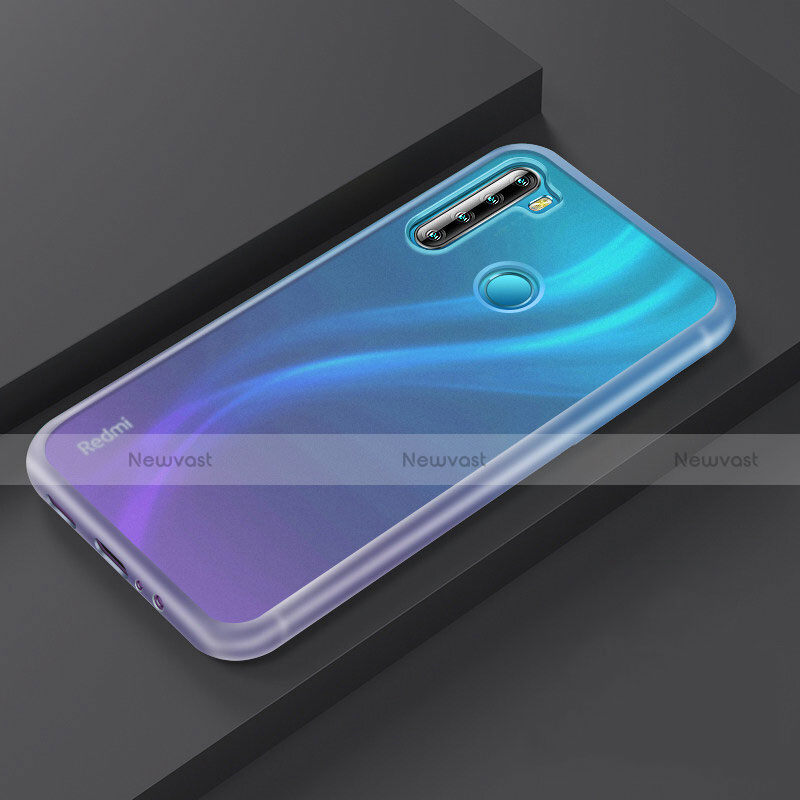 Silicone Matte Finish and Plastic Back Cover Case R03 for Xiaomi Redmi Note 8T