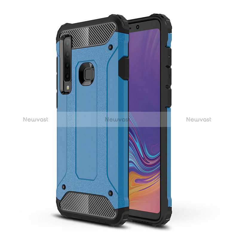 Silicone Matte Finish and Plastic Back Cover Case WL1 for Samsung Galaxy A9 (2018) A920