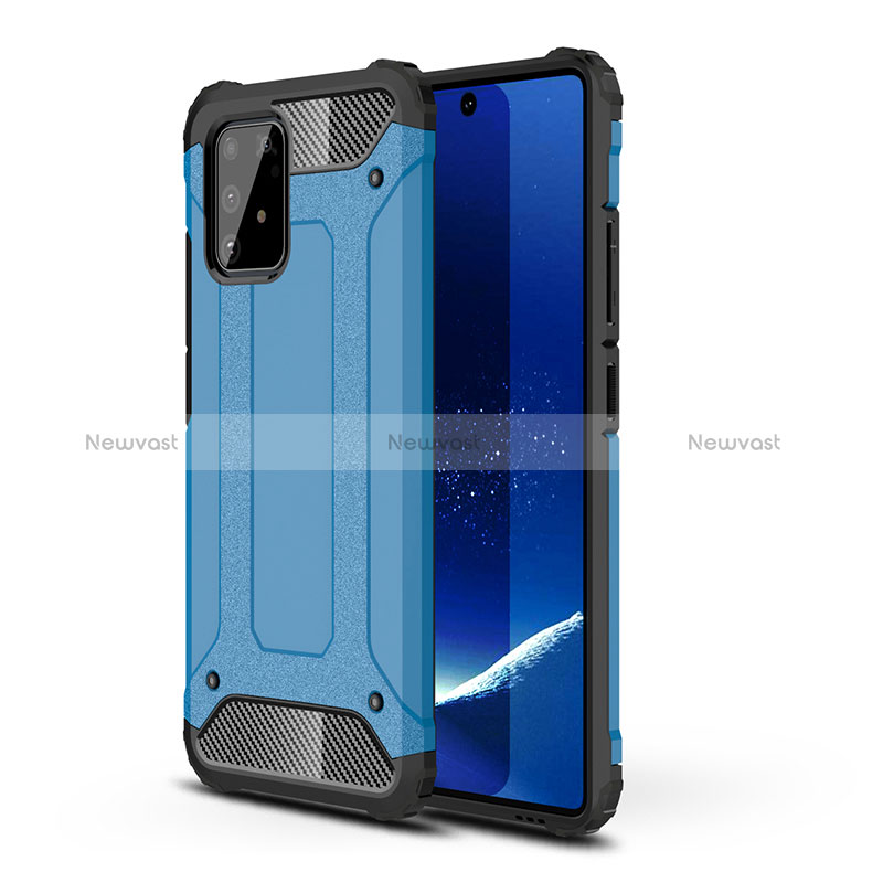 Silicone Matte Finish and Plastic Back Cover Case WL1 for Samsung Galaxy S10 Lite