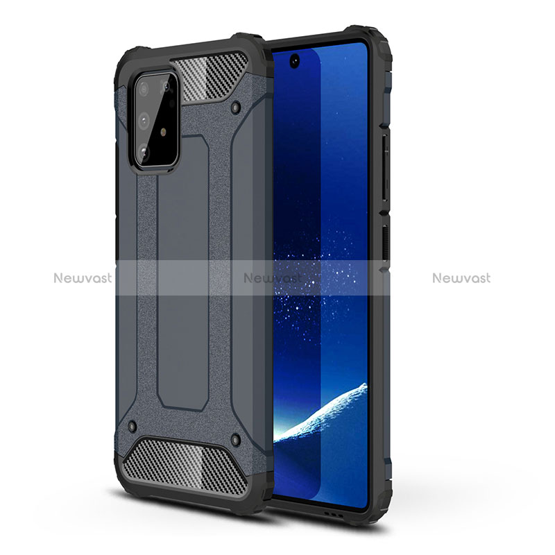 Silicone Matte Finish and Plastic Back Cover Case WL1 for Samsung Galaxy S10 Lite