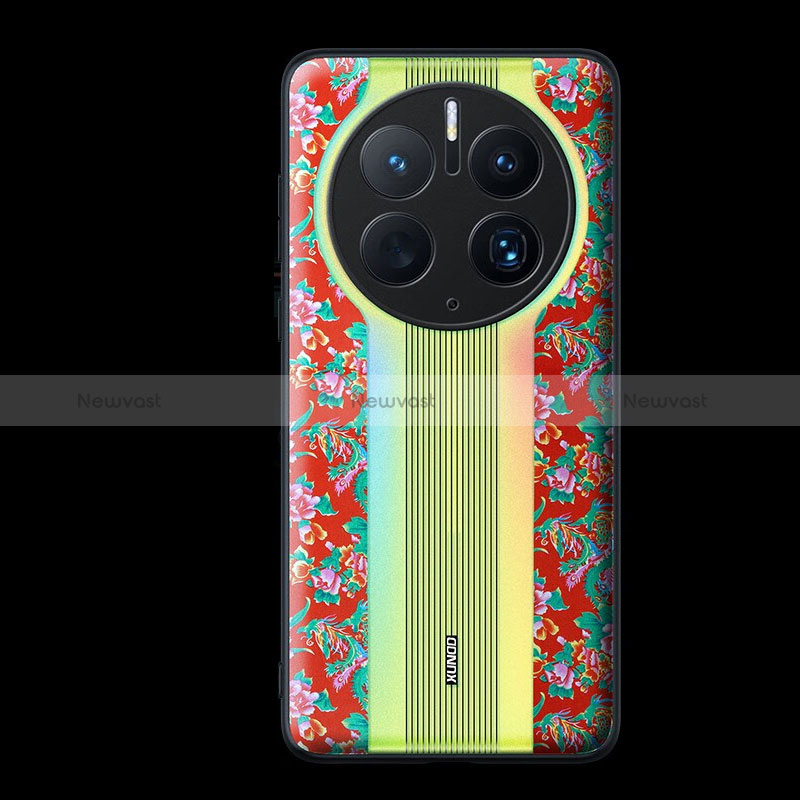 Silicone Matte Finish and Plastic Back Cover Case XD1 for Huawei Mate 50 Pro