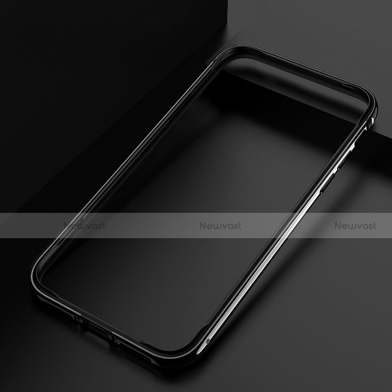 Silicone Silicone Frame Case B02 for Apple iPhone Xs Black