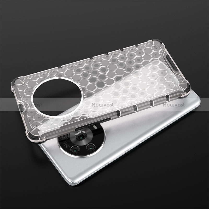 Silicone Transparent Frame Case Cover 360 Degrees AM1 for Huawei Honor Magic4 5G