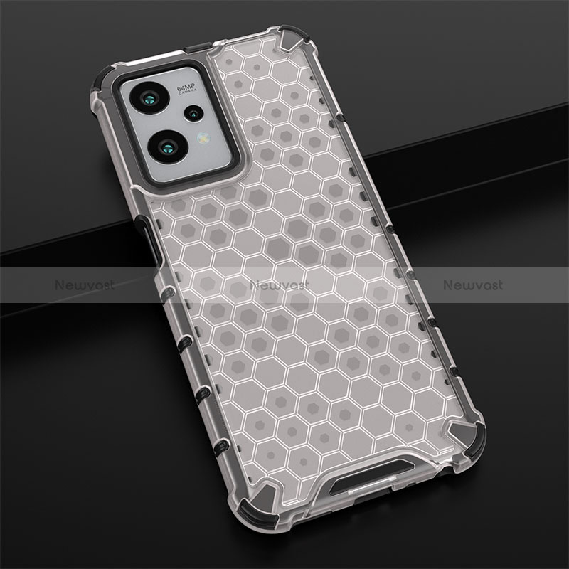 Silicone Transparent Frame Case Cover 360 Degrees AM1 for Realme 9 5G