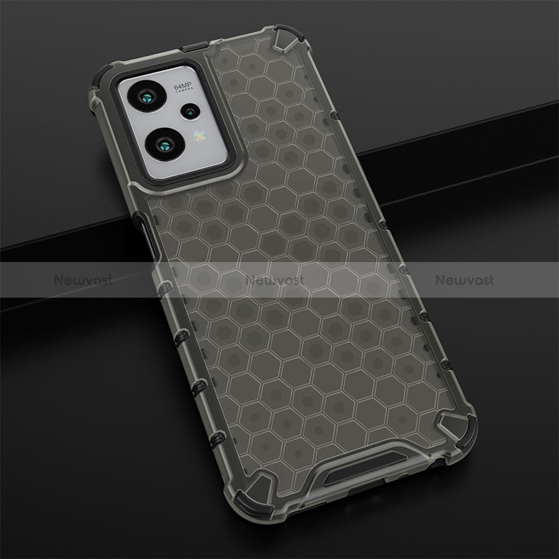 Silicone Transparent Frame Case Cover 360 Degrees AM1 for Realme 9 Pro 5G