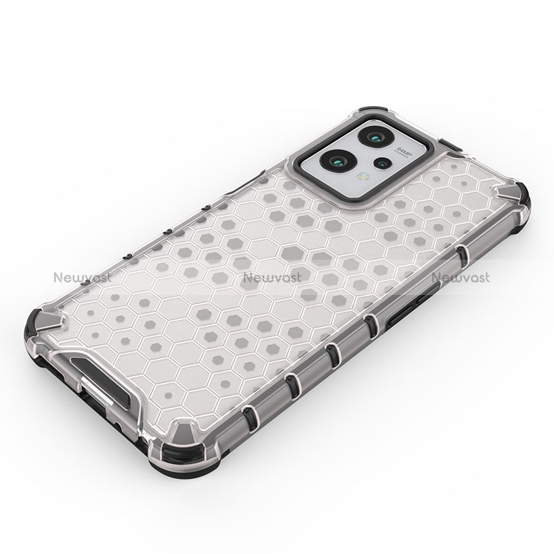 Silicone Transparent Frame Case Cover 360 Degrees AM1 for Realme 9 Pro 5G