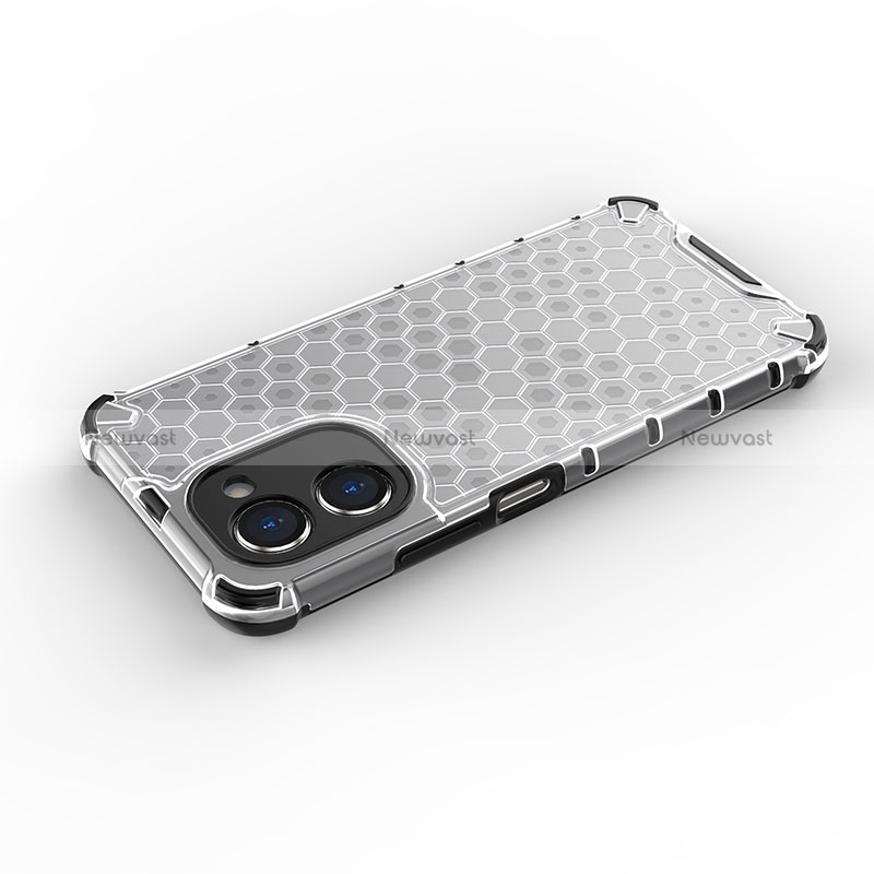 Silicone Transparent Frame Case Cover 360 Degrees AM1 for Realme C33