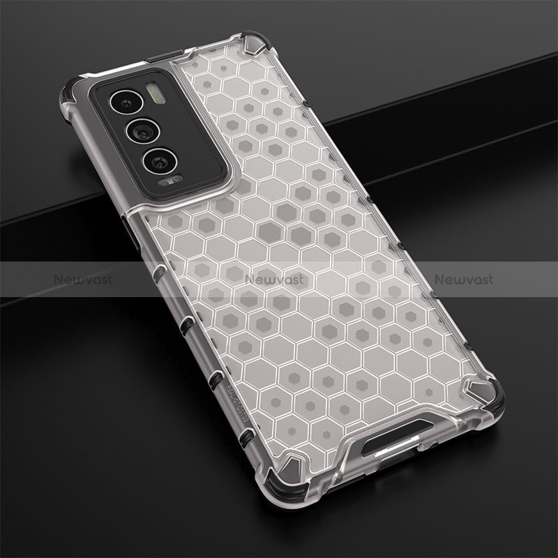 Silicone Transparent Frame Case Cover 360 Degrees AM1 for Realme GT Master Explorer 5G