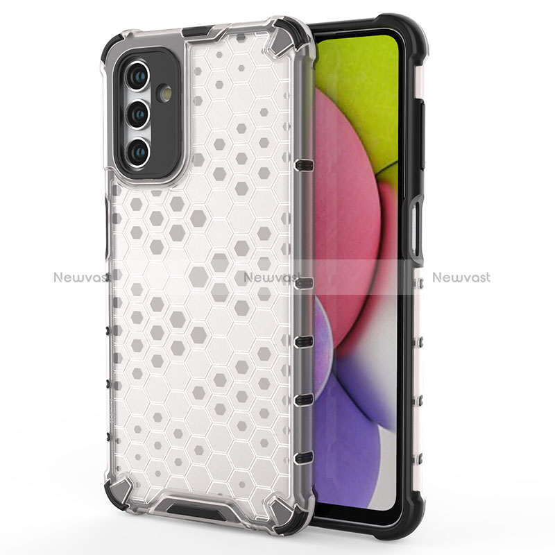 Silicone Transparent Frame Case Cover 360 Degrees AM1 for Samsung Galaxy A04s
