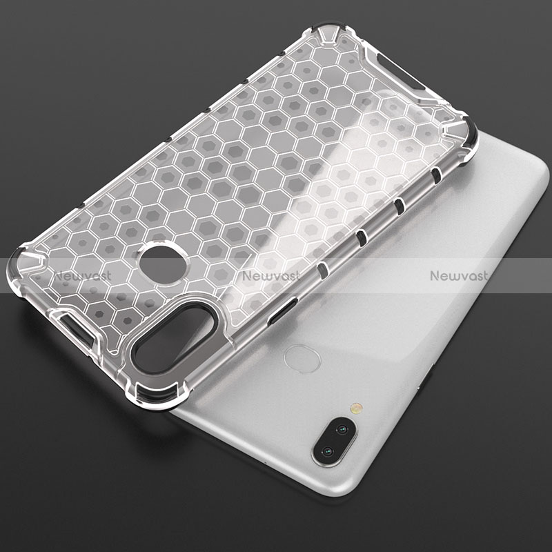 Silicone Transparent Frame Case Cover 360 Degrees AM1 for Samsung Galaxy A10s