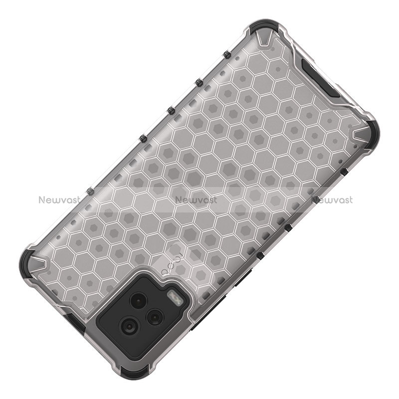 Silicone Transparent Frame Case Cover 360 Degrees AM1 for Vivo iQOO 7 5G