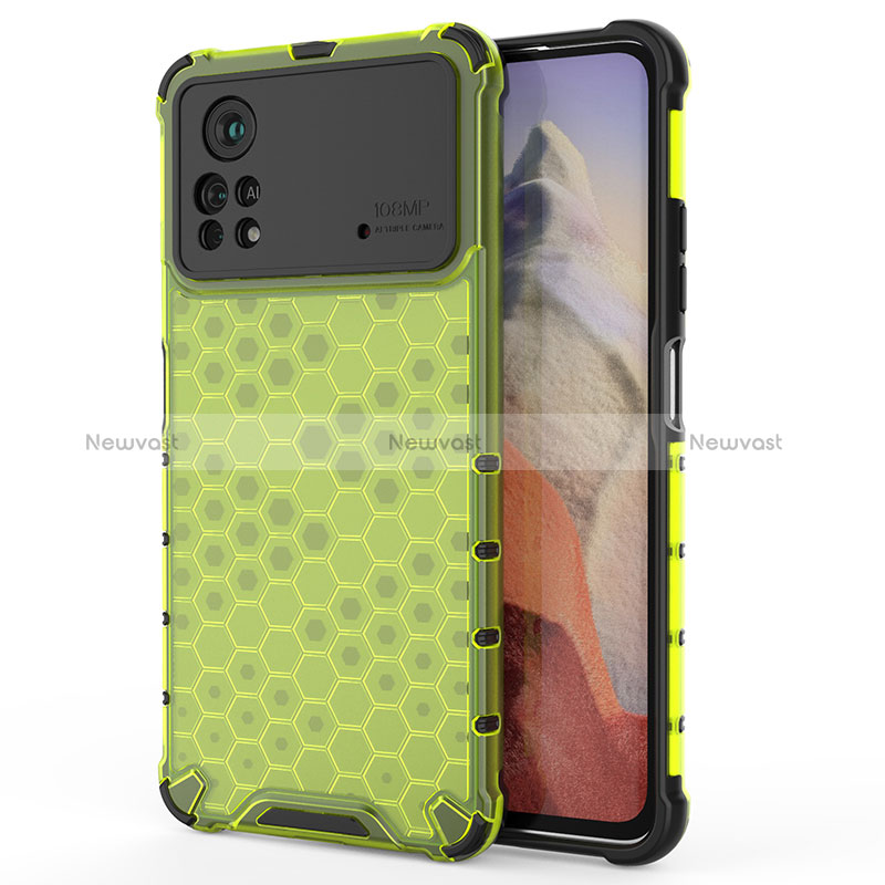 Silicone Transparent Frame Case Cover 360 Degrees AM1 for Xiaomi Redmi Note 11E Pro 5G