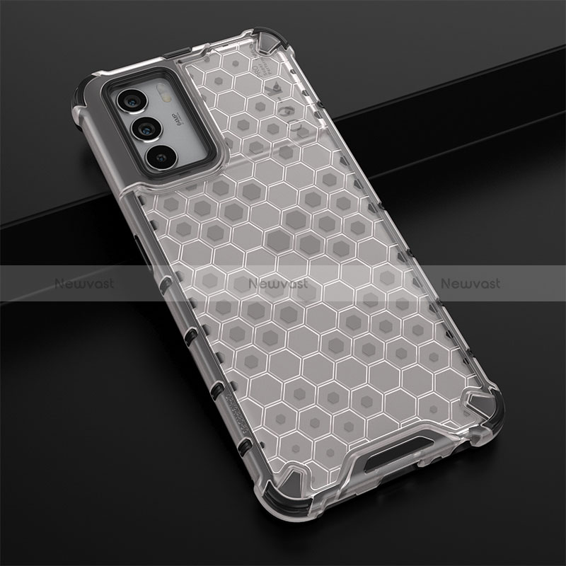 Silicone Transparent Frame Case Cover 360 Degrees AM2 for Oppo K9 Pro 5G