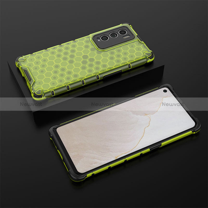 Silicone Transparent Frame Case Cover 360 Degrees AM2 for Realme GT Master Explorer 5G