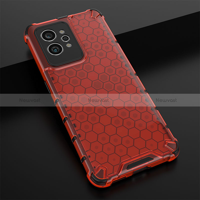 Silicone Transparent Frame Case Cover 360 Degrees AM2 for Realme GT2 Pro 5G