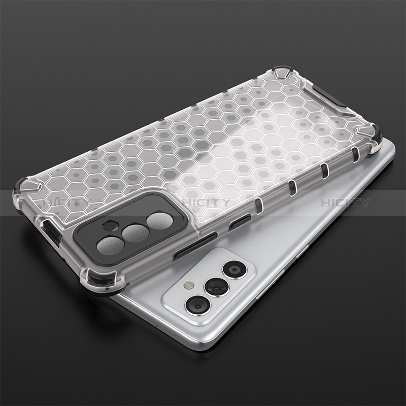 Silicone Transparent Frame Case Cover 360 Degrees AM2 for Samsung Galaxy A54 5G