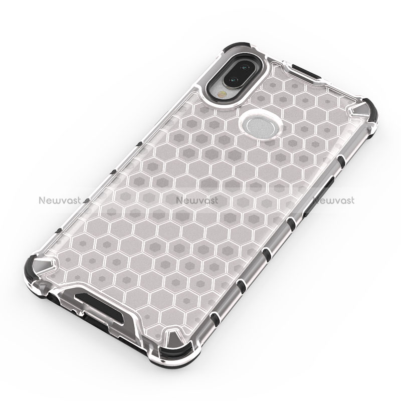 Silicone Transparent Frame Case Cover 360 Degrees AM2 for Samsung Galaxy M01s