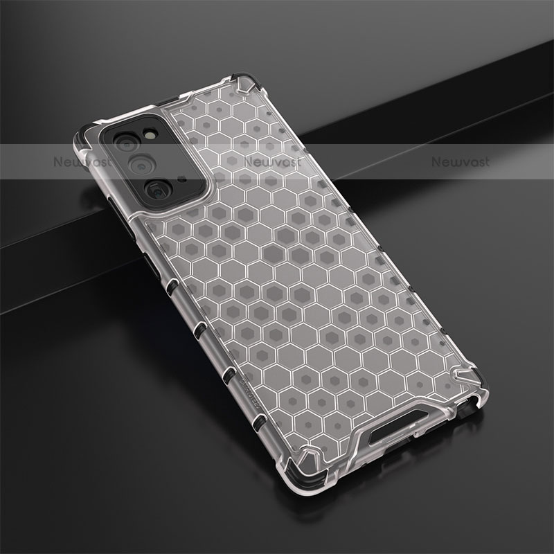 Silicone Transparent Frame Case Cover 360 Degrees AM2 for Samsung Galaxy Note 20 5G