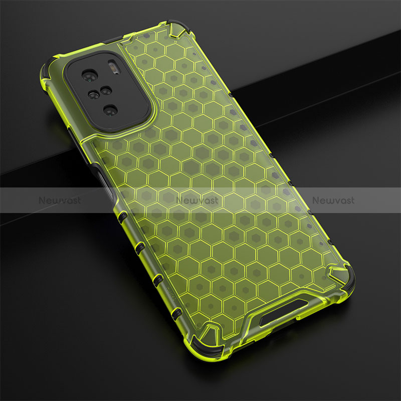 Silicone Transparent Frame Case Cover 360 Degrees AM2 for Xiaomi Mi 11X Pro 5G