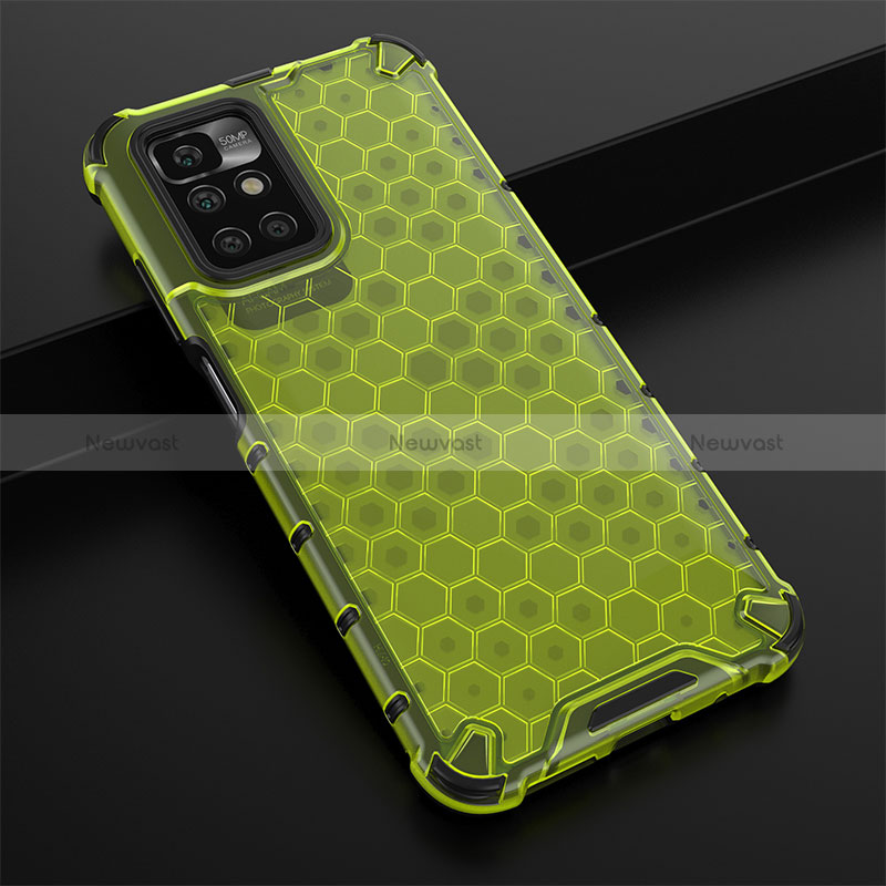 Silicone Transparent Frame Case Cover 360 Degrees AM2 for Xiaomi Redmi 10 (2022)