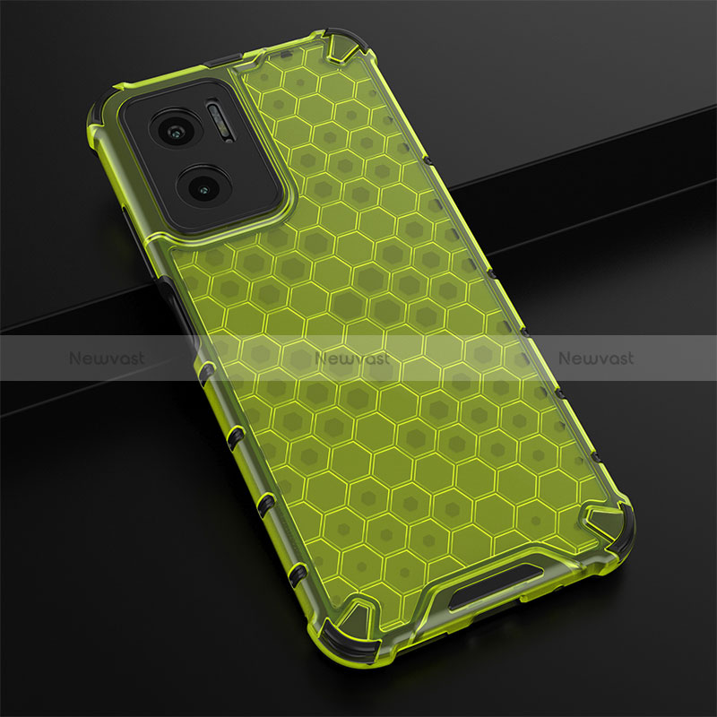 Silicone Transparent Frame Case Cover 360 Degrees AM2 for Xiaomi Redmi 10 Prime Plus 5G