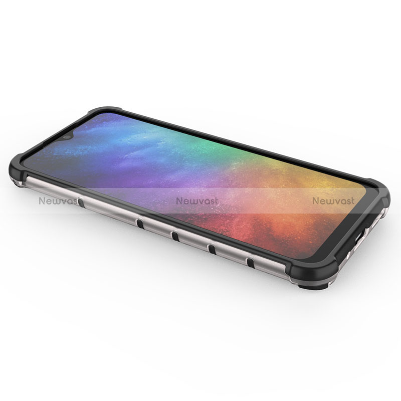 Silicone Transparent Frame Case Cover 360 Degrees AM2 for Xiaomi Redmi 9A