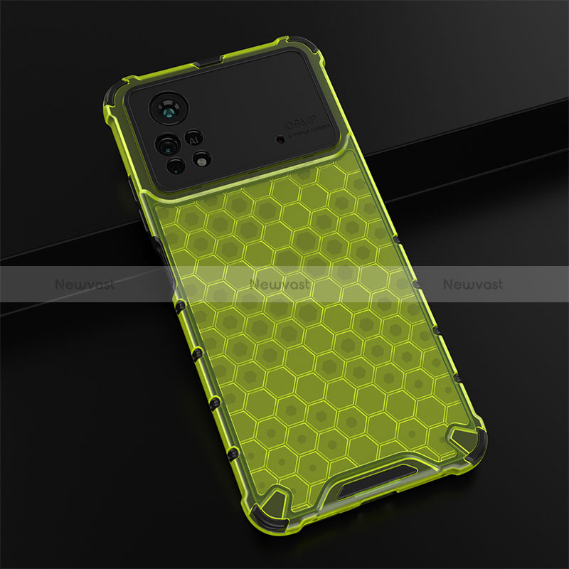 Silicone Transparent Frame Case Cover 360 Degrees AM2 for Xiaomi Redmi Note 11E Pro 5G