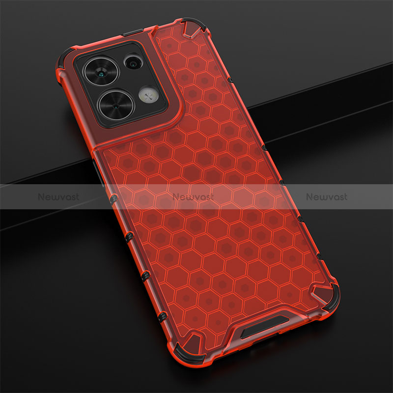 Silicone Transparent Frame Case Cover 360 Degrees AM2 for Xiaomi Redmi Note 13 5G