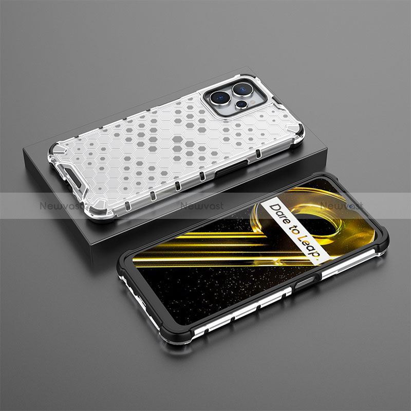 Silicone Transparent Frame Case Cover 360 Degrees AM3 for Realme 10 5G