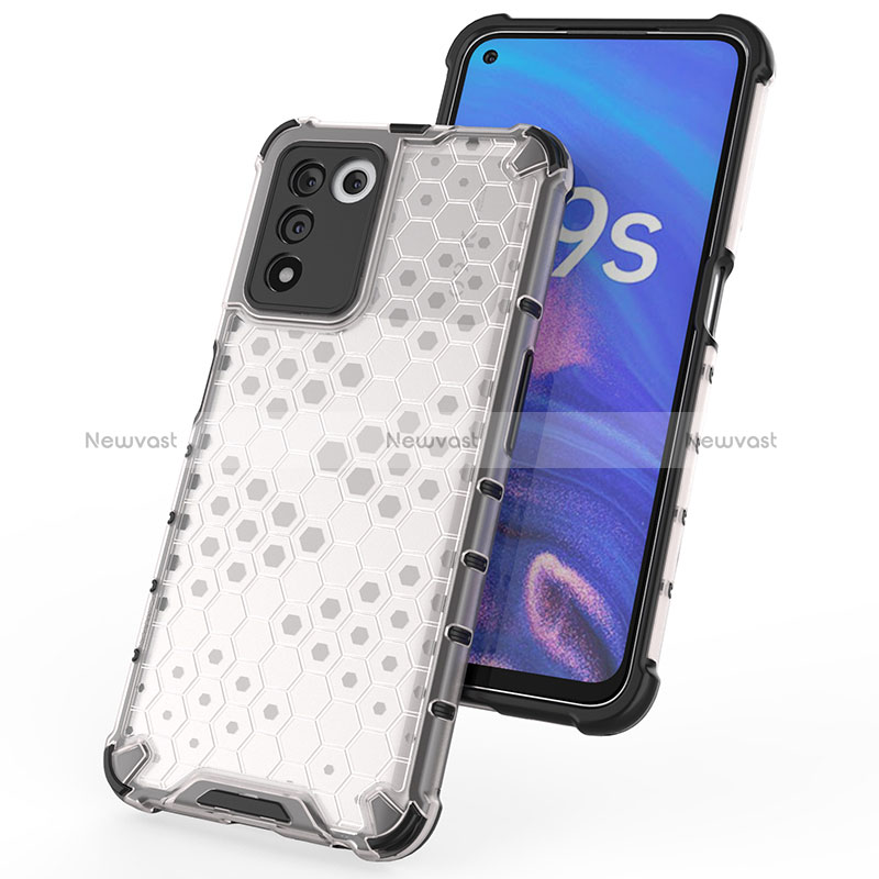 Silicone Transparent Frame Case Cover 360 Degrees AM3 for Realme 9 SE 5G