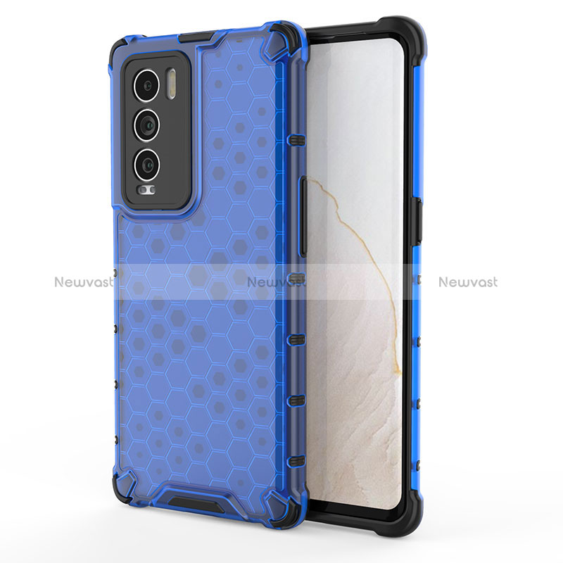 Silicone Transparent Frame Case Cover 360 Degrees AM3 for Realme GT Master Explorer 5G