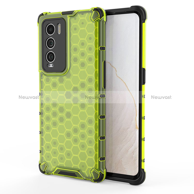 Silicone Transparent Frame Case Cover 360 Degrees AM3 for Realme GT Master Explorer 5G