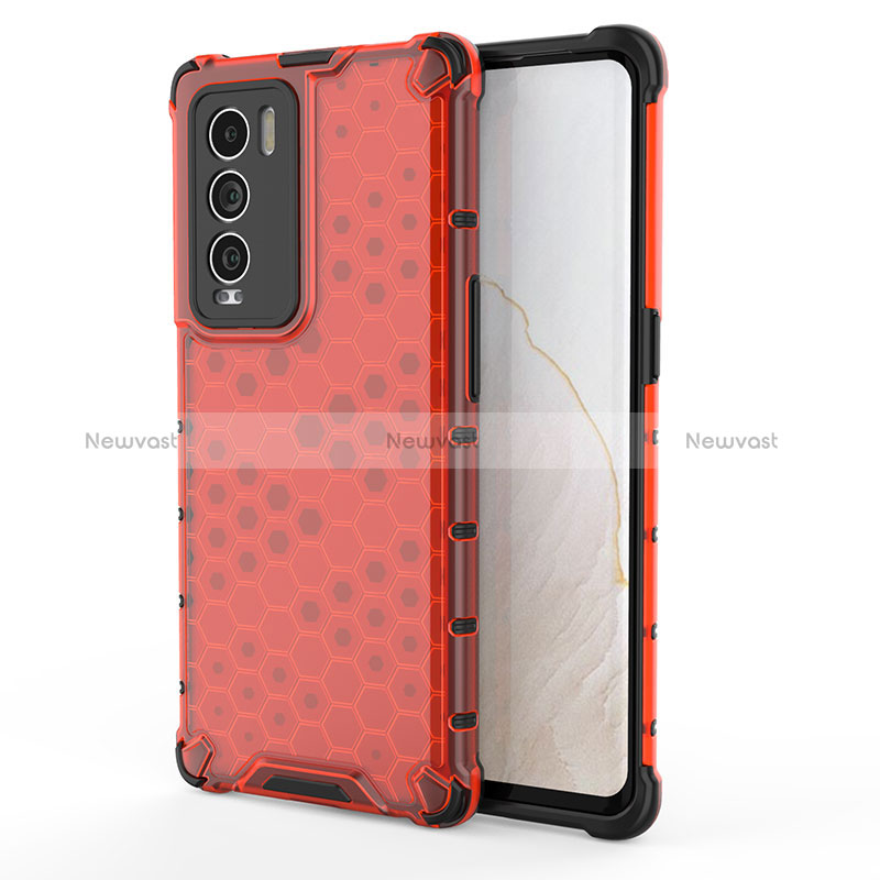 Silicone Transparent Frame Case Cover 360 Degrees AM3 for Realme GT Master Explorer 5G