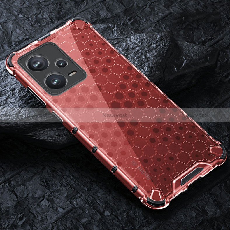 Silicone Transparent Frame Case Cover 360 Degrees AM3 for Xiaomi Redmi Note 12 Explorer