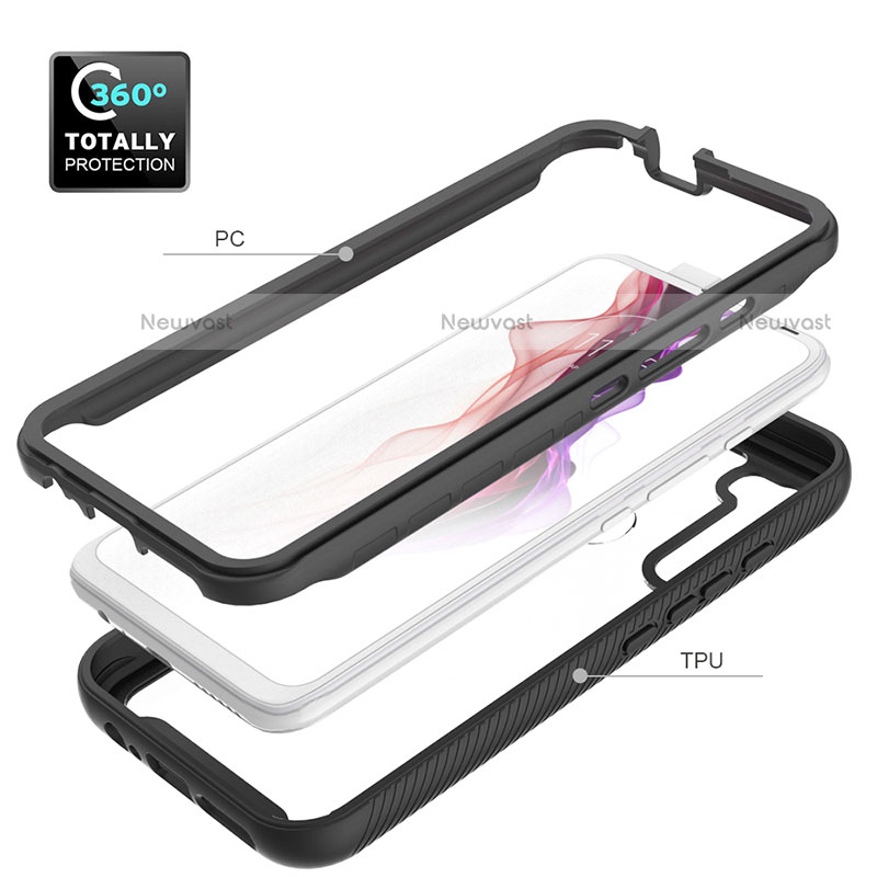 motorola one fusion plus back cover transparent