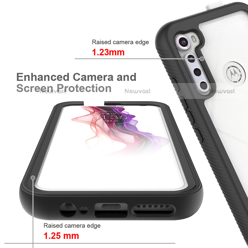 motorola one fusion plus silicone case