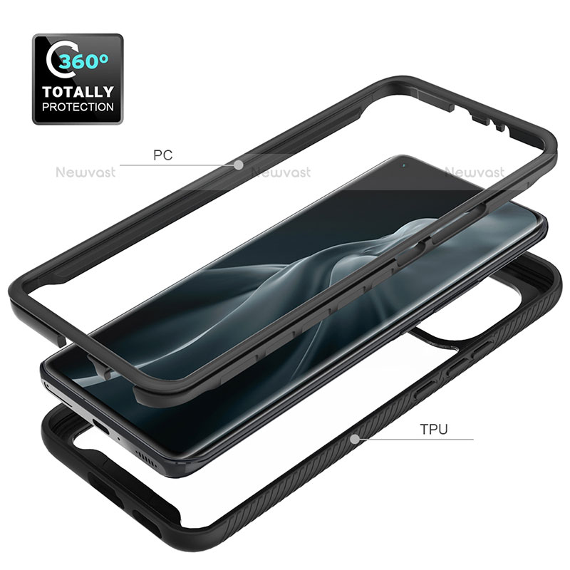 Silicone Transparent Frame Case Cover 360 Degrees for Xiaomi Mi 11 Lite 5G NE