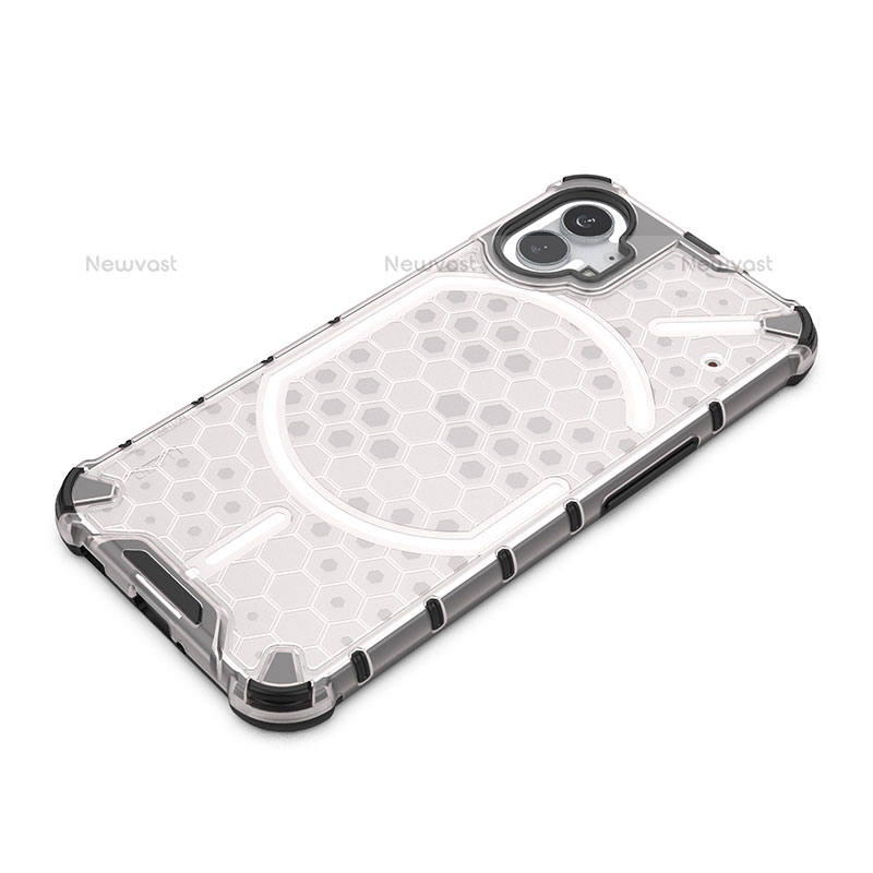 Silicone Transparent Frame Case Cover 360 Degrees M02 for Nothing Phone 1