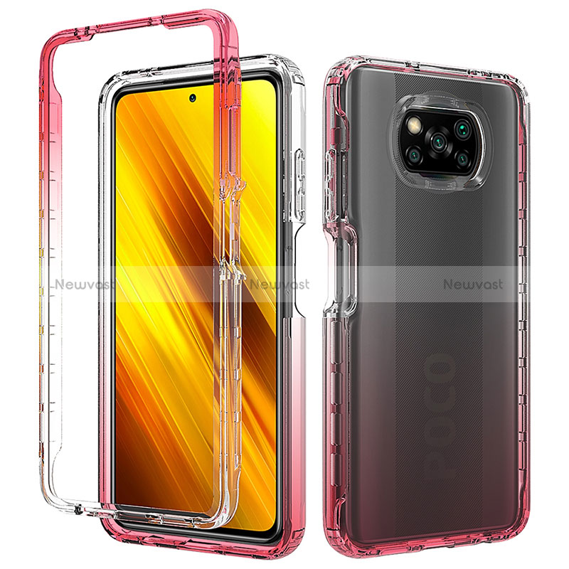 Xiaomi POCO X3 NFC / X3 PRO Funda Gel Tpu Silicona Rosa