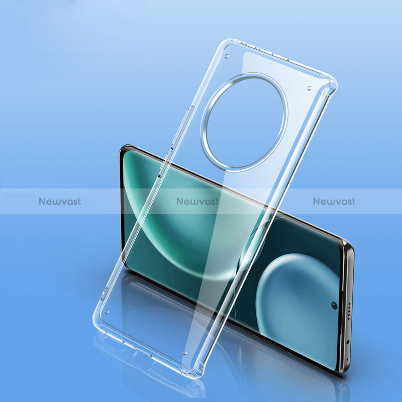 Silicone Transparent Frame Case Cover AC1 for Huawei Honor Magic4 5G Clear