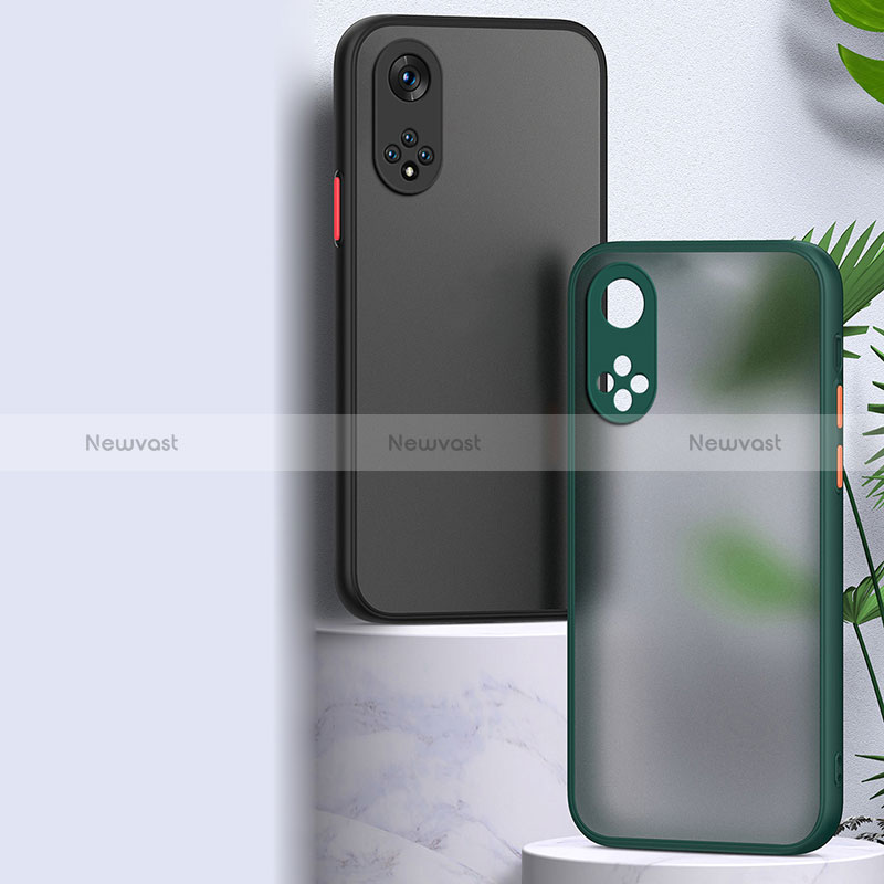 Silicone Transparent Frame Case Cover for Huawei Nova 9 Pro