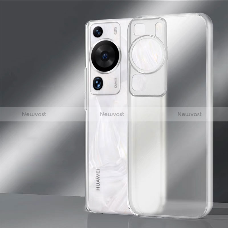 Silicone Transparent Frame Case Cover for Huawei P60