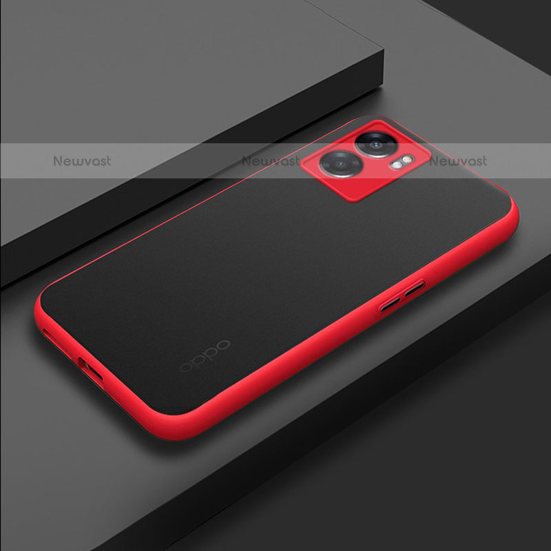 Silicone Transparent Frame Case Cover for OnePlus Nord N300 5G