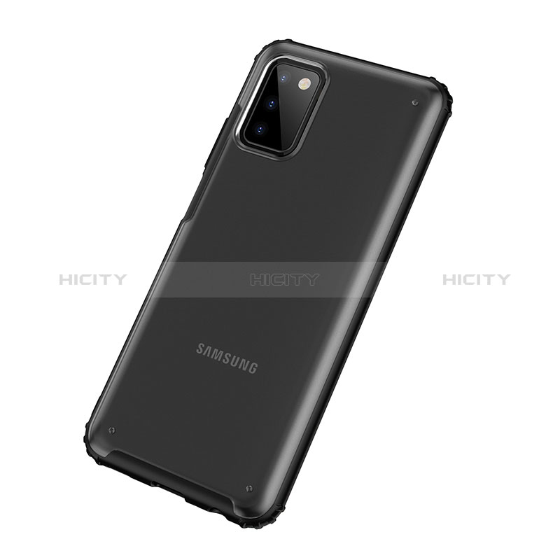 Silicone Transparent Frame Case Cover for Samsung Galaxy A03s